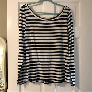 NWT Hinge Striped Top
